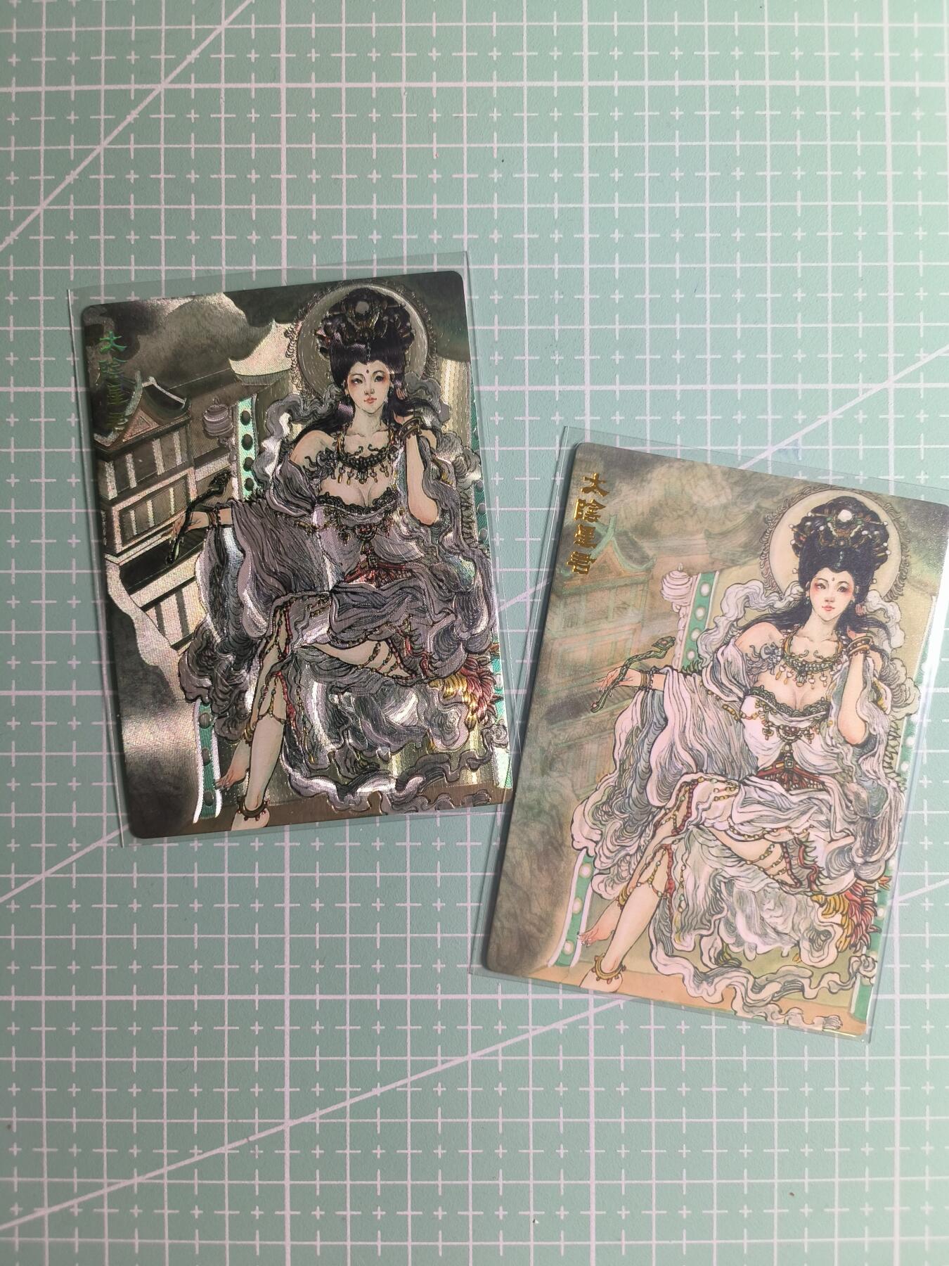 第22期  恭喜发财·万事如意·马年大吉 初五截拍(持续收拍品中…) 【浮雕+普卡】范特卡《朝花夕拾》太阴星君  双工艺