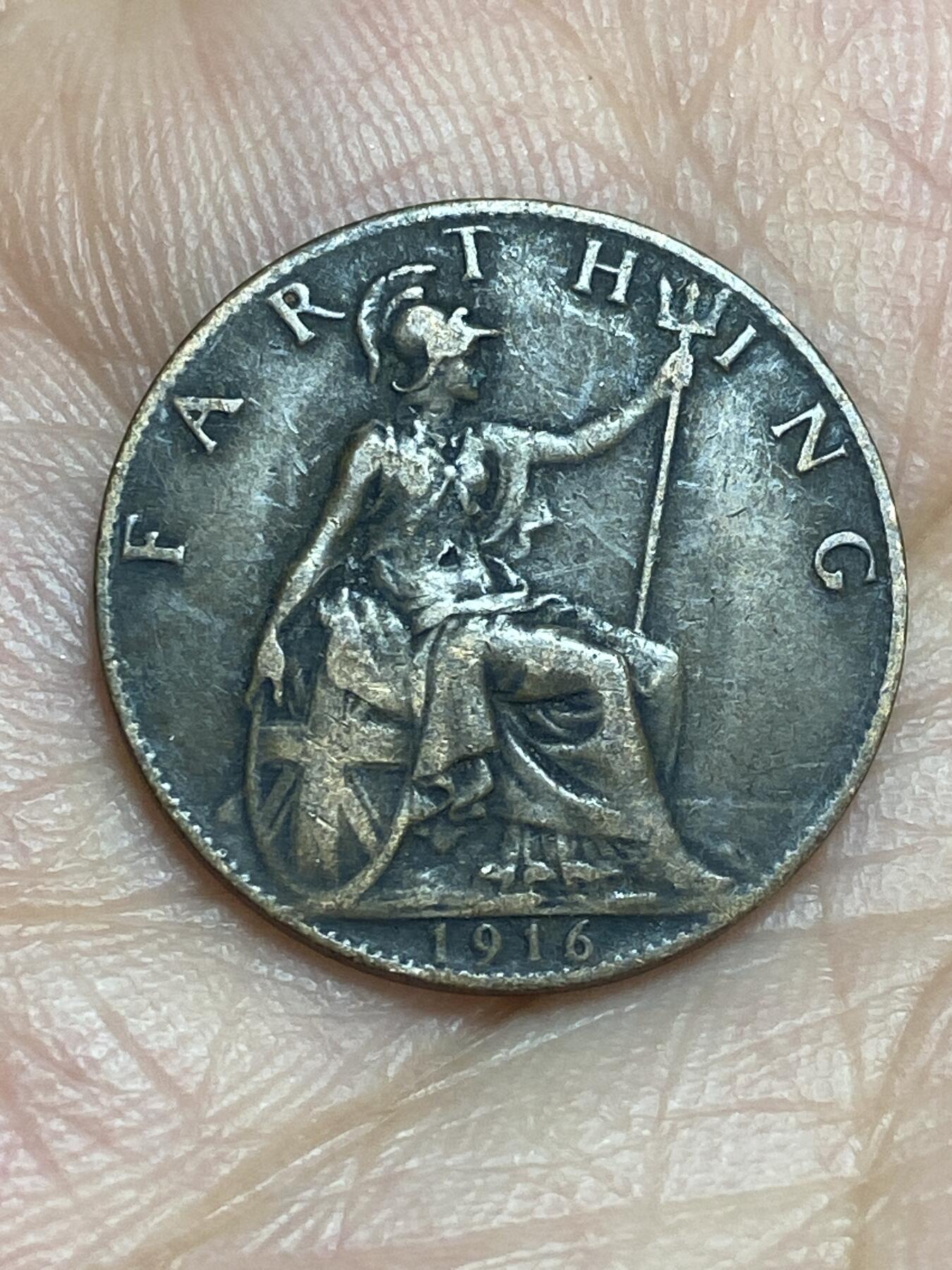 2026年第二十八场(总第一百九十七场）新春初七特拍场(佣金3%最低1元) 英国🇬🇧1916年1法新(乔治五世第一版)