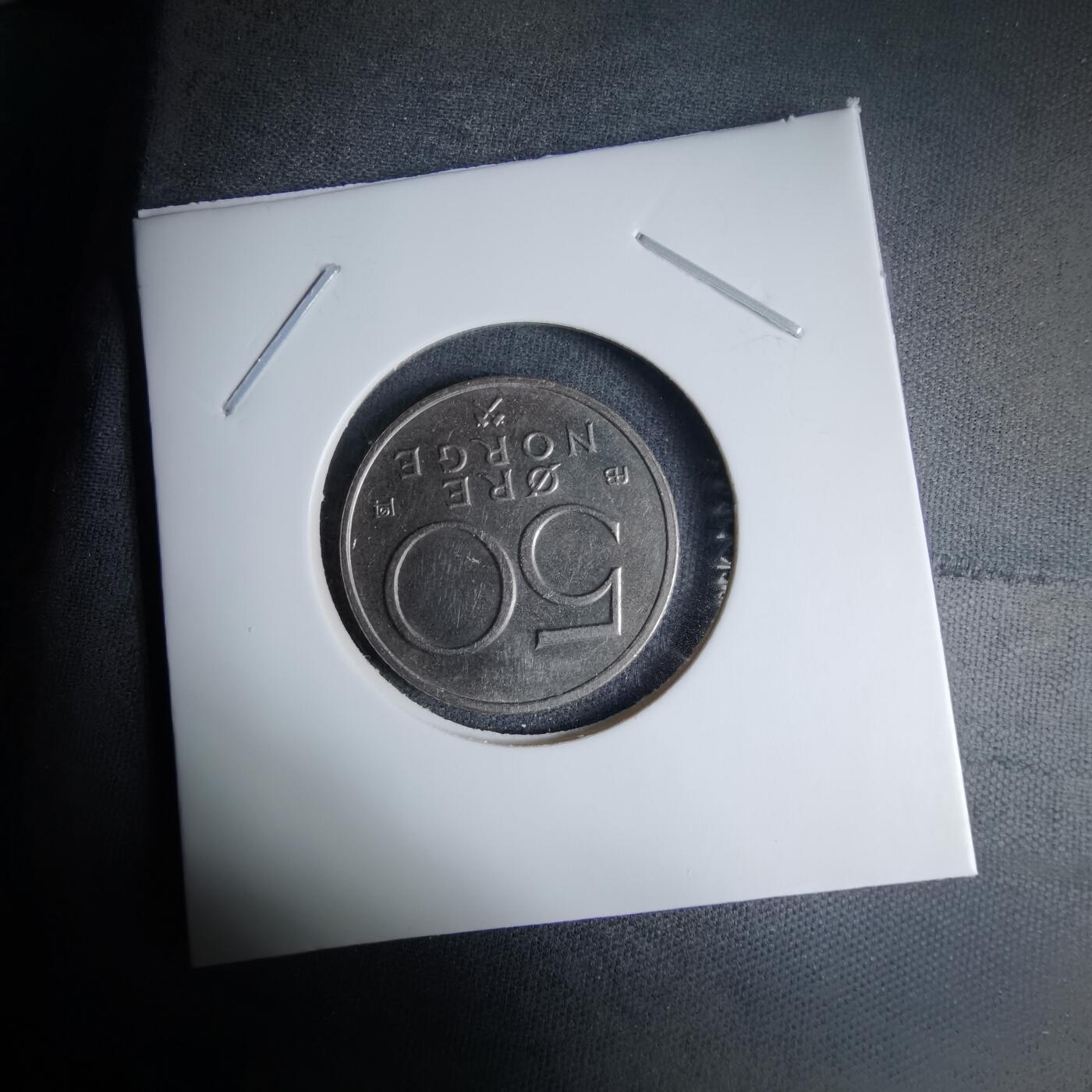 沼泽如烟--第997场 挪威1978年50欧尔