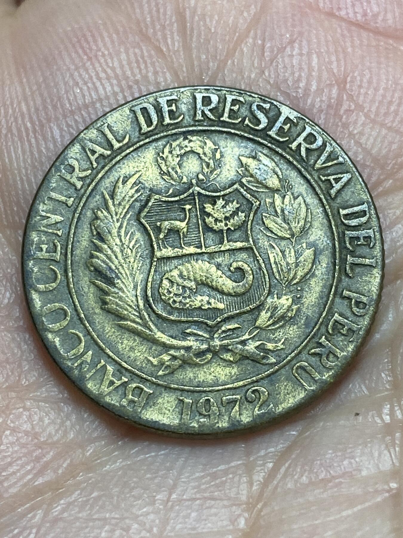 2026年第二十八场(总第一百九十七场）新春初七特拍场(佣金3%最低1元) 秘鲁1972年1/2索尔(1966-1975年第一版)