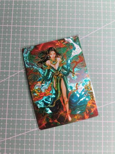 第22期  恭喜发财·万事如意·马年大吉 初五截拍(持续收拍品中…) - 【粗闪】奇典卡牌《玄灵谱》女魃