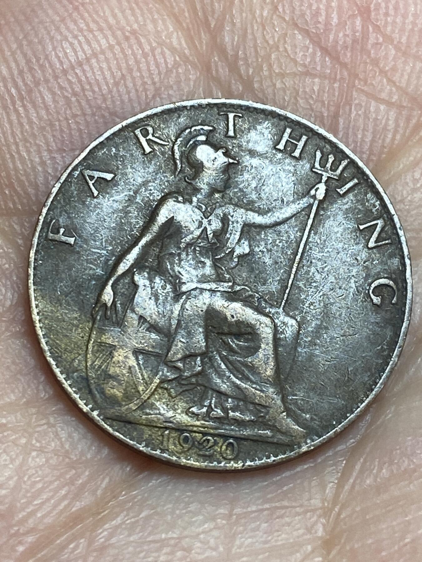 2026年第二十八场(总第一百九十七场）新春初七特拍场(佣金3%最低1元) 英国🇬🇧1920年1法新(乔治五世第二版)