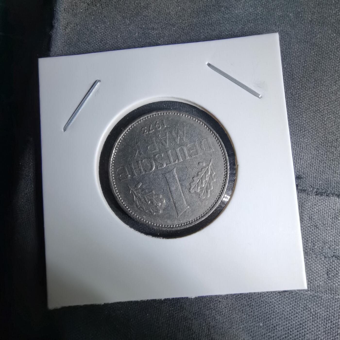 沼泽如烟--第997场 德国1973年1马克