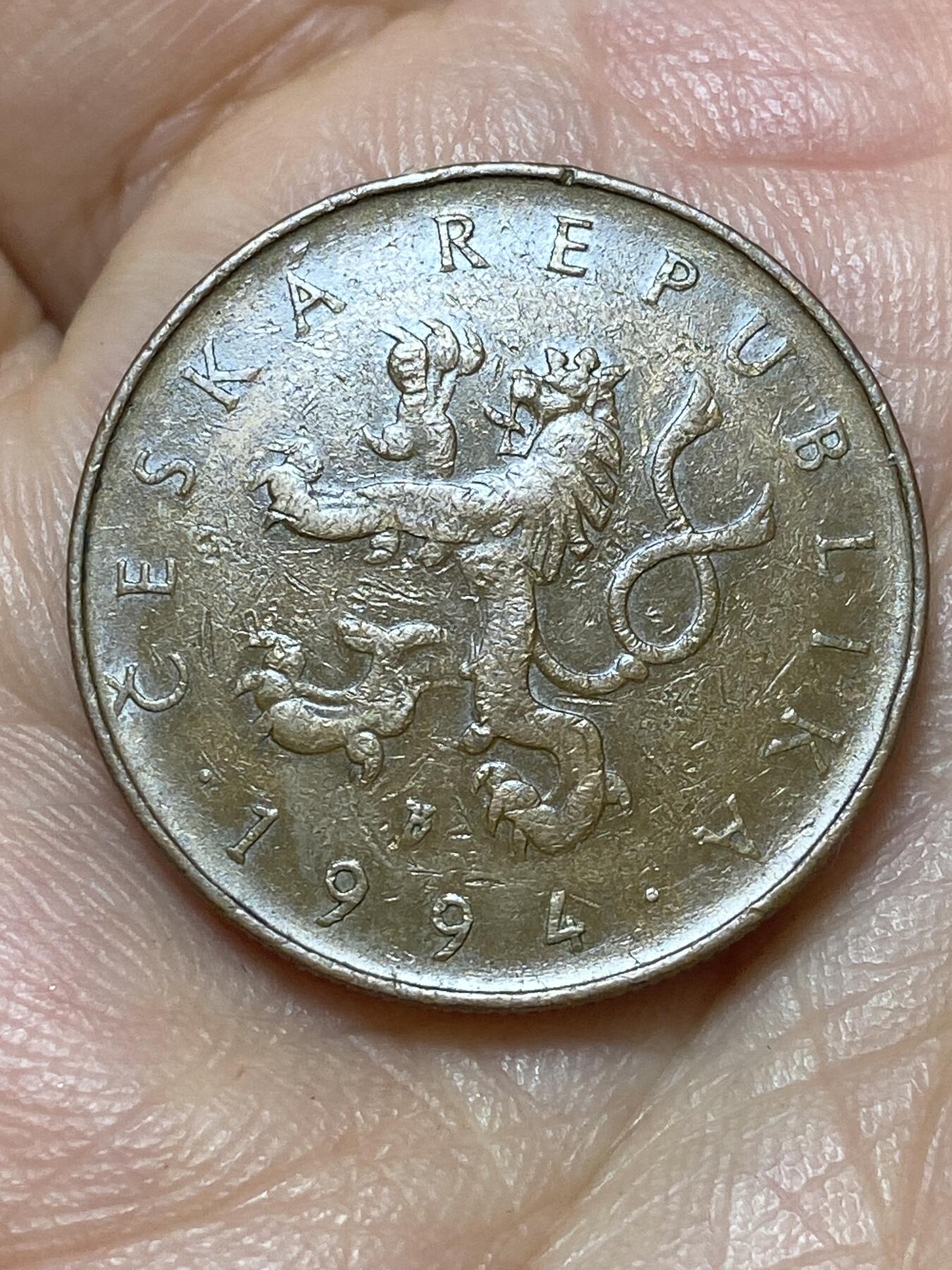 2026年第二十七场(总第一百九十六场）外国好品散币场(免佣金) 捷克共和国🇨🇿1994年10克朗