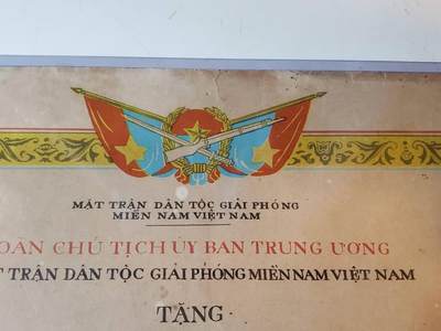 韵星假日军品类拍卖第41期 -- Rimey Holidays Militaria Auction 41 - 阮富桥大校、局长介绍（见拍品介绍）由111号开始