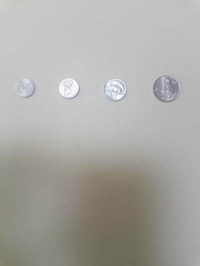 【20260219】非全新纸币和硬币第337场 - 圣马力诺4枚硬币小套，稀少