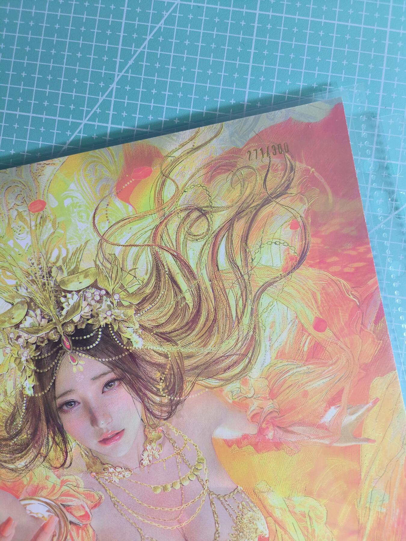 第22期  恭喜发财·万事如意·马年大吉 初五截拍(持续收拍品中…) 【A4】燎原×刷子《人间传》271/300编 大乔