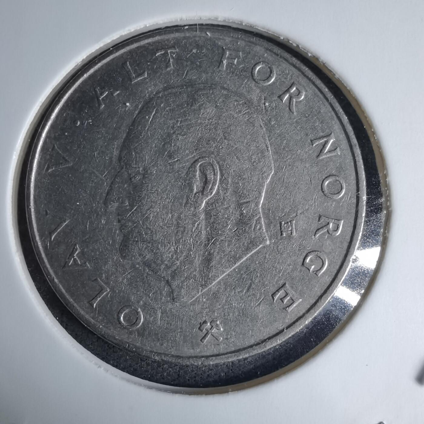 沼泽如烟--第997场 挪威1978年1克朗