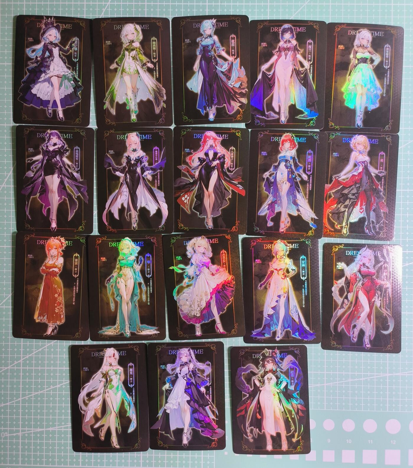 第22期  恭喜发财·万事如意·马年大吉 初五截拍(持续收拍品中…) 【彩闪】游戏《原神》18张