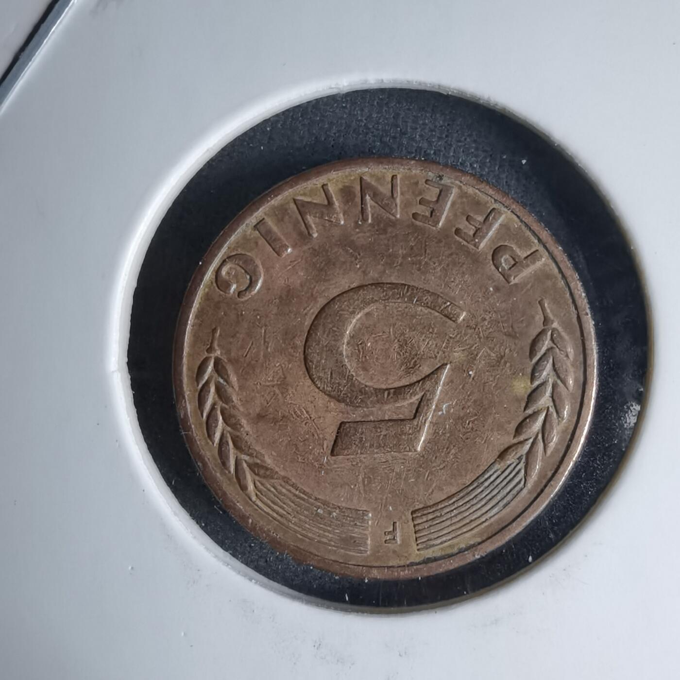 沼泽如烟--第997场 德国1950年5芬尼