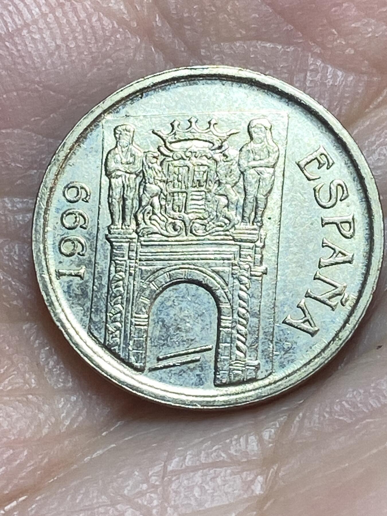 2026年第二十八场(总第一百九十七场）新春初七特拍场(佣金3%最低1元) 西班牙🇪🇸1999年5比塞塔(穆尔西亚自治区纪念币)