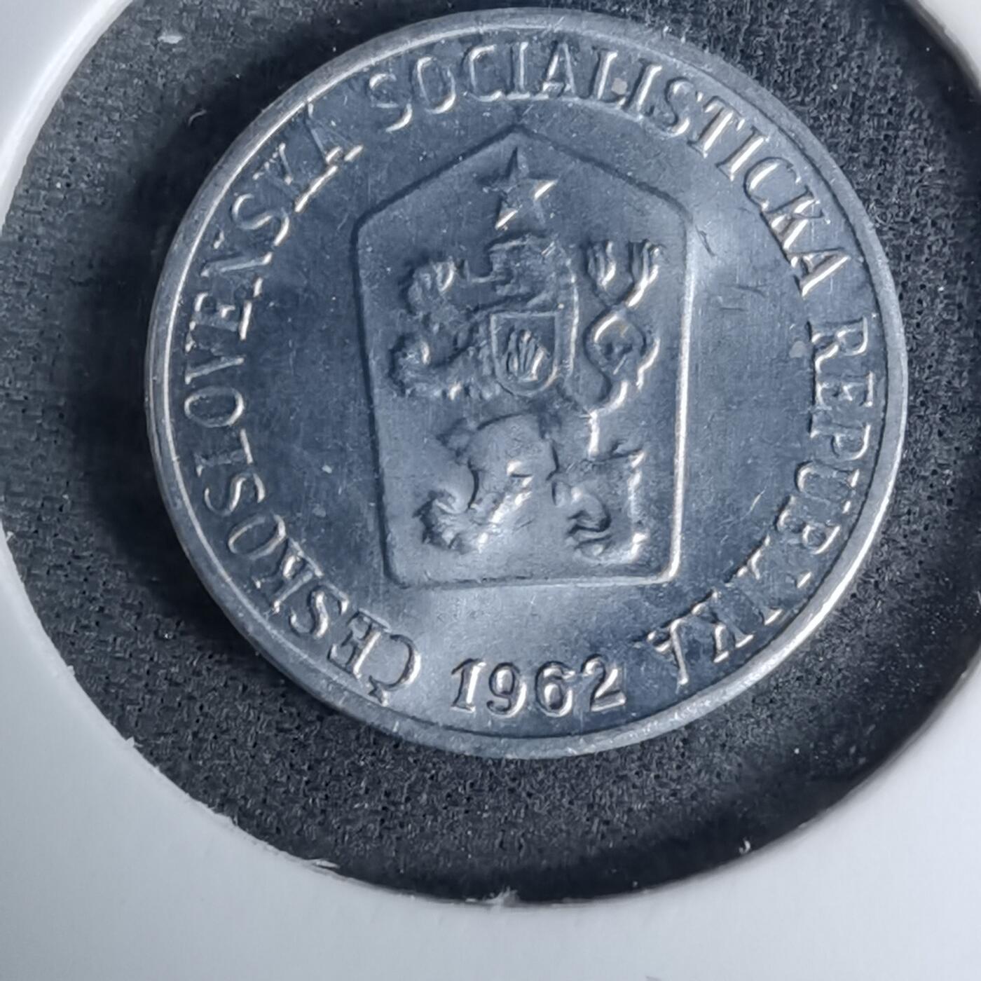 沼泽如烟--第996场 捷克斯洛伐克1962年1赫勒