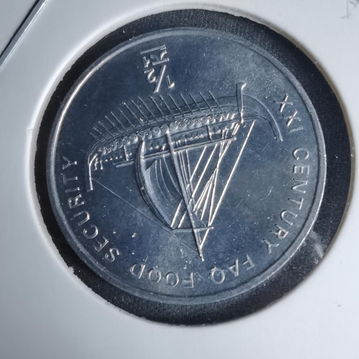 沼泽如烟--第997场 朝鲜2002年半元FAO纪念币