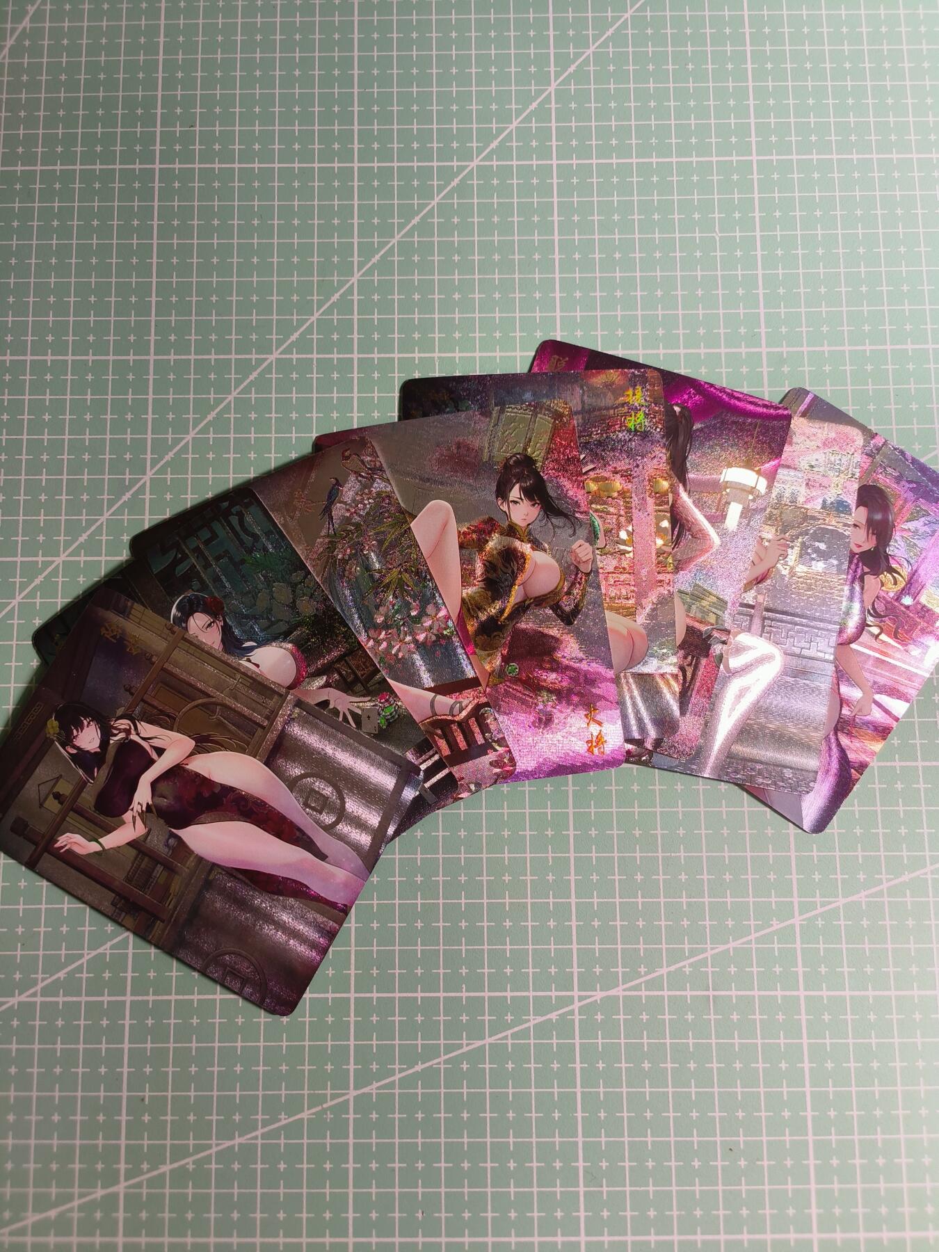 第22期  恭喜发财·万事如意·马年大吉 初五截拍(持续收拍品中…) 【粗闪】燎原×玲姐《千门八将》小套8张