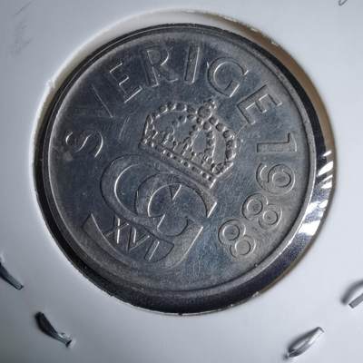 沼泽如烟--第997场 - 瑞典1988年5克朗