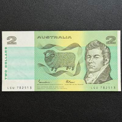 ＜星葵🌻钱币社＞非全新纸币场第70期·3月1日发货 - UNC 澳大利亚1974-1985年2元纸币