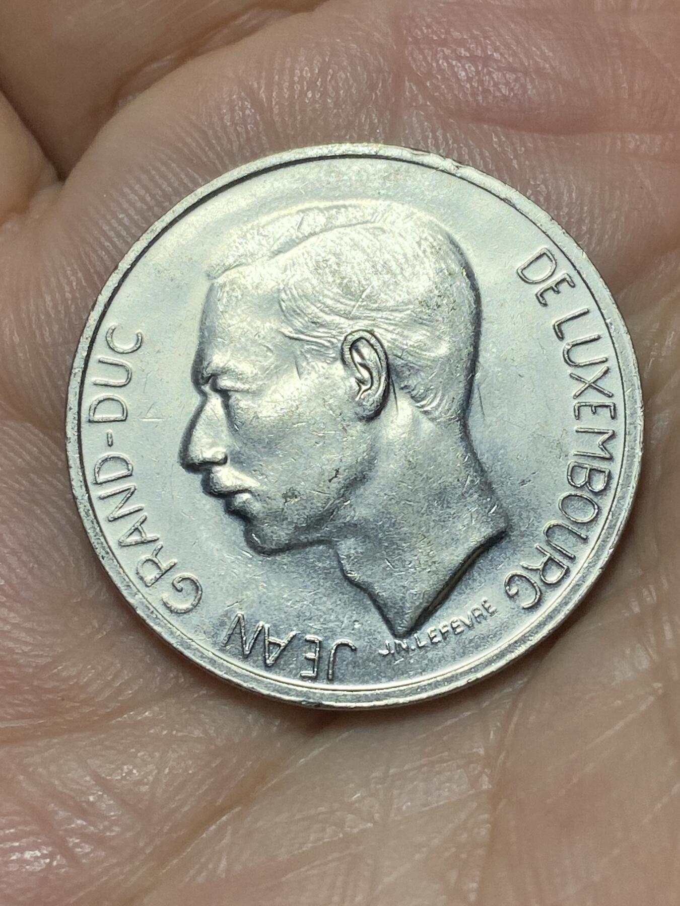 2026年第二十七场(总第一百九十六场）外国好品散币场(免佣金) 卢森堡🇱🇺1979年10法郎(让大公时期)