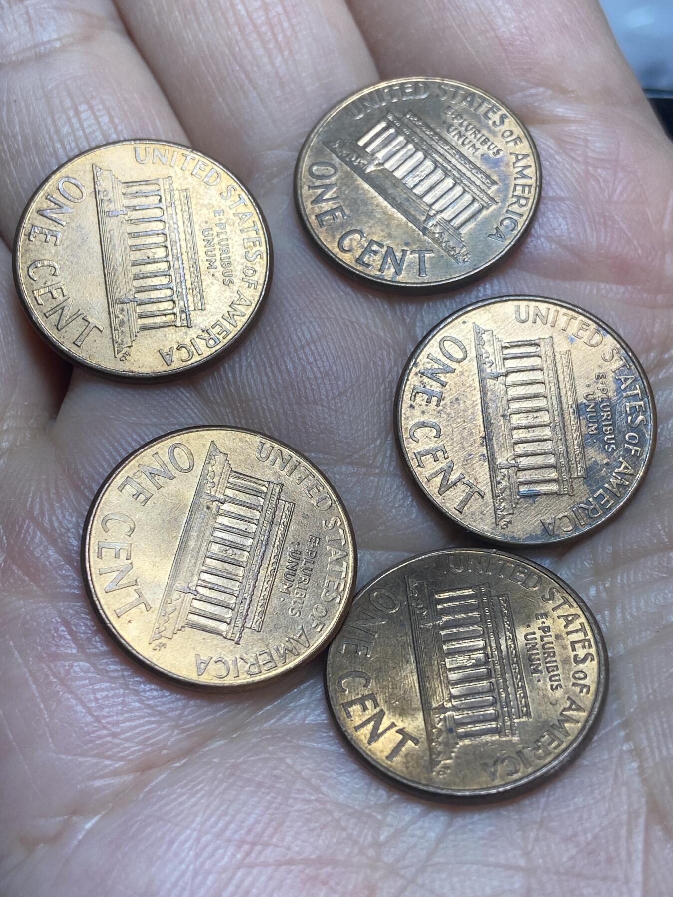 2026年第二十八场(总第一百九十七场）新春初七特拍场(佣金3%最低1元) 原光好品–美国🇺🇸1分5枚：2000年2002年(均为D标丹佛造)