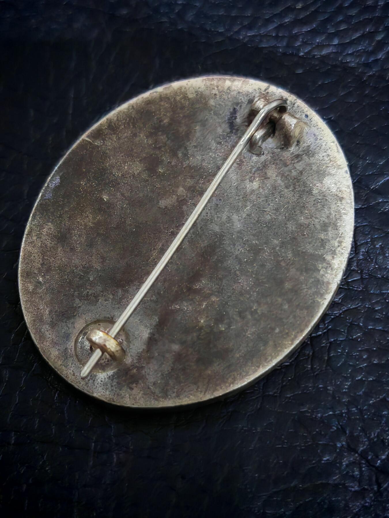 时顺第二十九拍(新年大拍) 二战时期银级战伤奖章，100厂标，锌制镀银