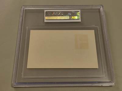 洪涛臻品批发群 精选邮票限时拍卖第1269期  纪47M纪念碑小全张，ASG85OP，人气精品，发行量仅仅20万，保存至今能入壳给到85op已是相当不容易，每一枚都值得珍藏，喜欢不要错过