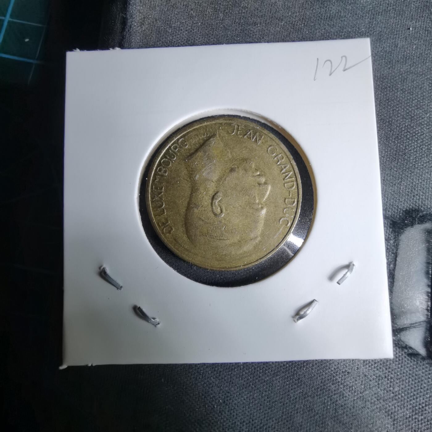 沼泽如烟--第996场 卢森堡1986年5法郎