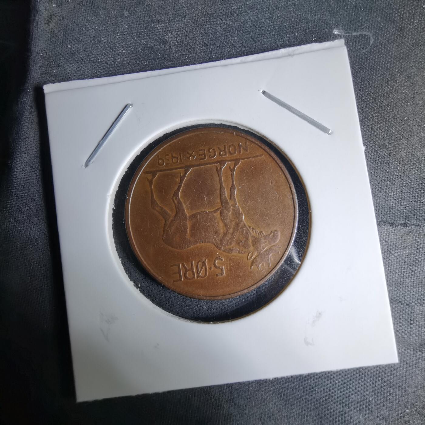 沼泽如烟--第997场 挪威1959年5欧尔