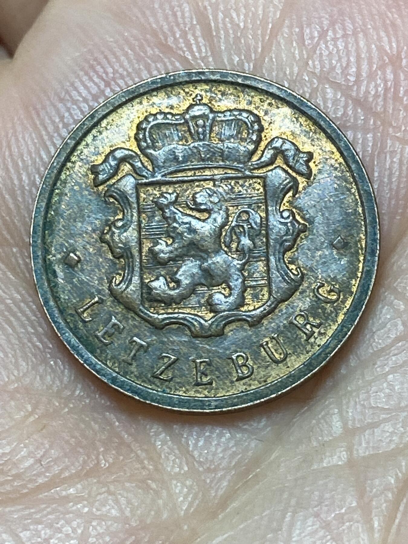 2026年第二十七场(总第一百九十六场）外国好品散币场(免佣金) 卢森堡🇱🇺1947年25分(第七任大公夏洛特夫人时期，第四版关门年仅发行2年)