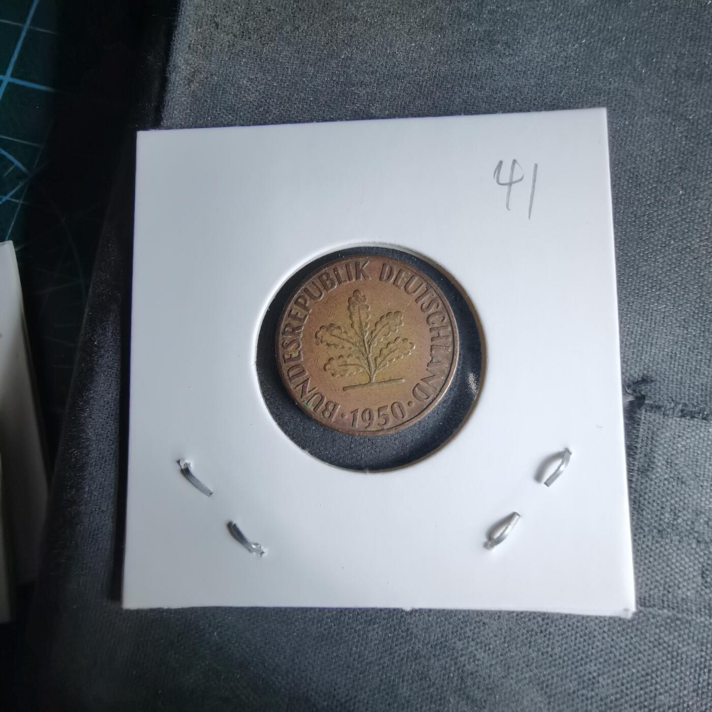 沼泽如烟--第997场 德国1950年5芬尼