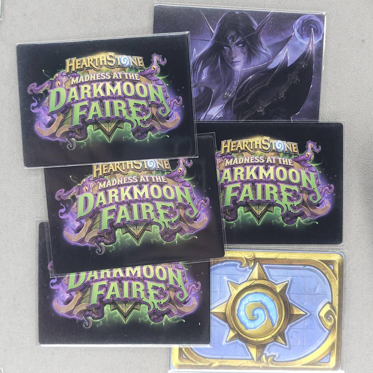 买就送PR！！龙虎卡牌-七六场（满200元包邮，无佣金，每周六结拍，欢迎送拍） 粗闪6张 谭壹盲包 炉石传说&魔兽系列  一套