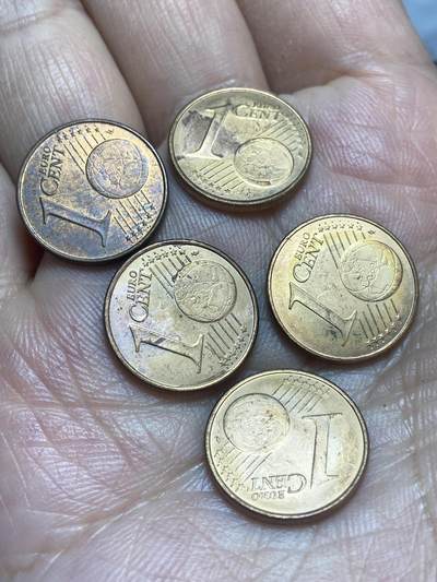 2026年第二十八场(总第一百九十七场）新春初七特拍场(佣金3%最低1元) - 欧洲各国各年份1欧分5枚(奥地利🇦🇹、塞浦路斯🇨🇾、斯洛伐克🇸🇰、斯洛文尼亚🇸🇮)