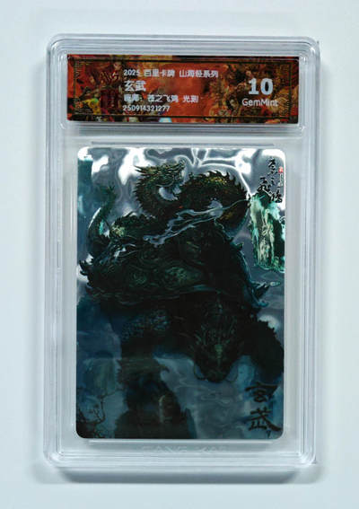 阳大大卡牌拍卖第101期（持续收拍品，周六晚上九点截拍，进群福利早知道） - 【光刻10分】百里卡牌 山海经系列 苍之飞鸿 玄武 277