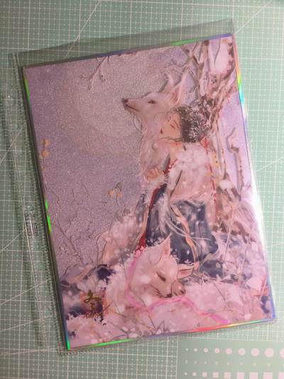 第22期  恭喜发财·万事如意·马年大吉 初五截拍(持续收拍品中…) - 【A4版画】Hicard《国潮奇妙夜》冬之美