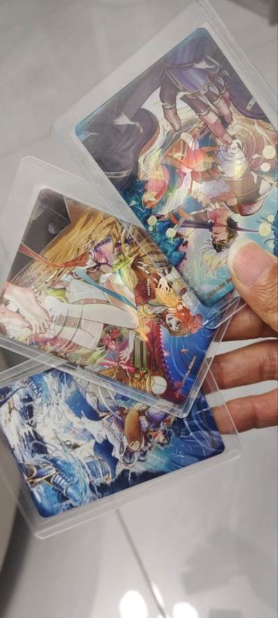 秋原瞳的小店第三十六期（年终大促3/3.敬请期待，大家先过年吧，来年再会） - 卡游三国艺术家镜花水月一套齐3张