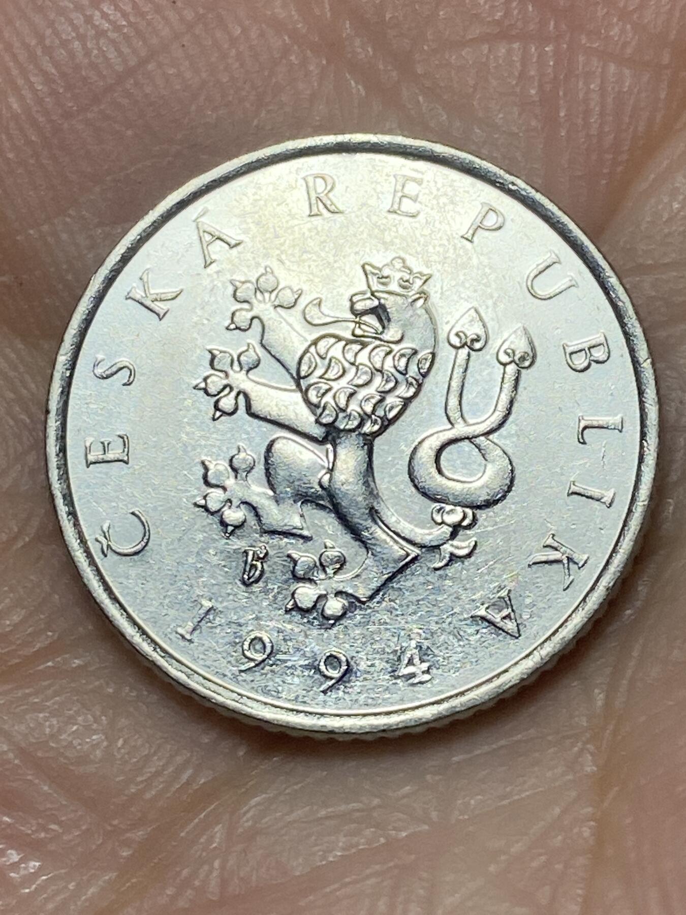 2026年第二十七场(总第一百九十六场）外国好品散币场(免佣金) 捷克共和国🇨🇿1994年1克朗