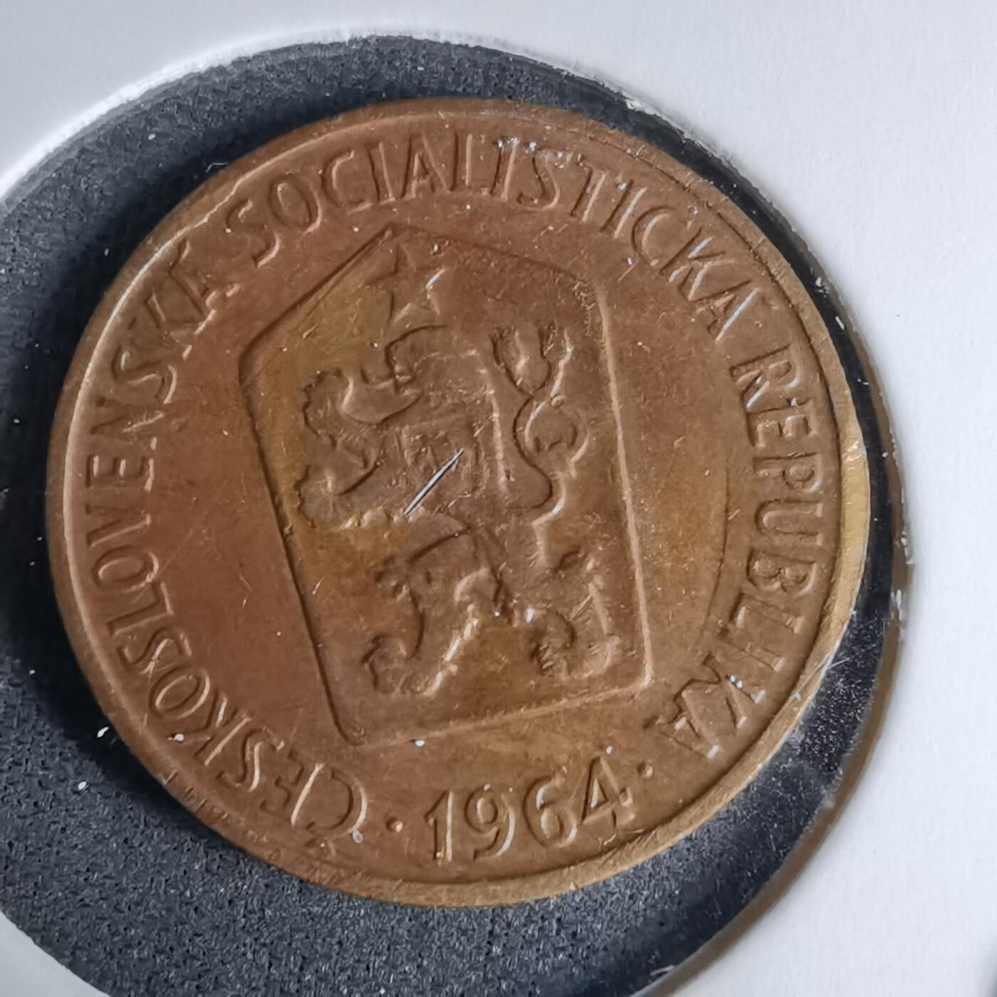 沼泽如烟--第996场 捷克斯洛伐克1964年50赫勒