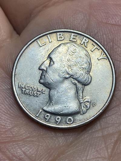 2026年第二十八场(总第一百九十七场）新春初七特拍场(佣金3%最低1元) - 美国🇺🇸1990年1/4元(华盛顿1/4元第三版，P标费城造)