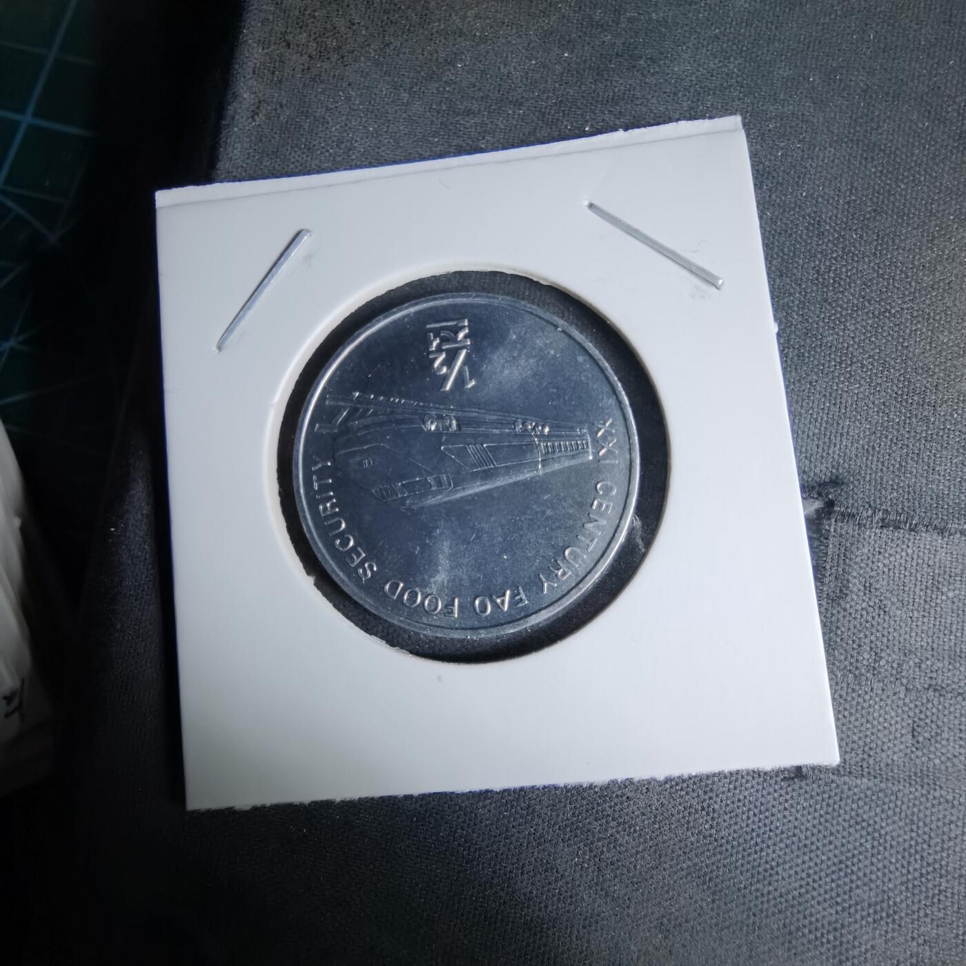 沼泽如烟--第997场 朝鲜2002年半元FAO纪念币