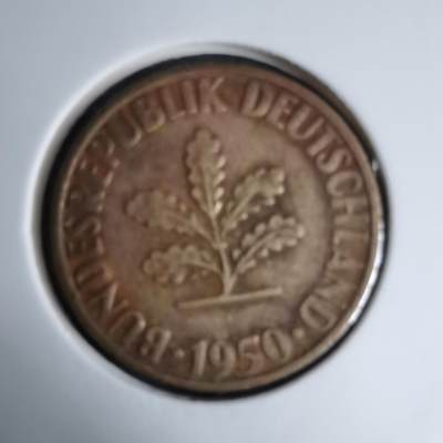 沼泽如烟--第997场 - 德国1950年10芬尼