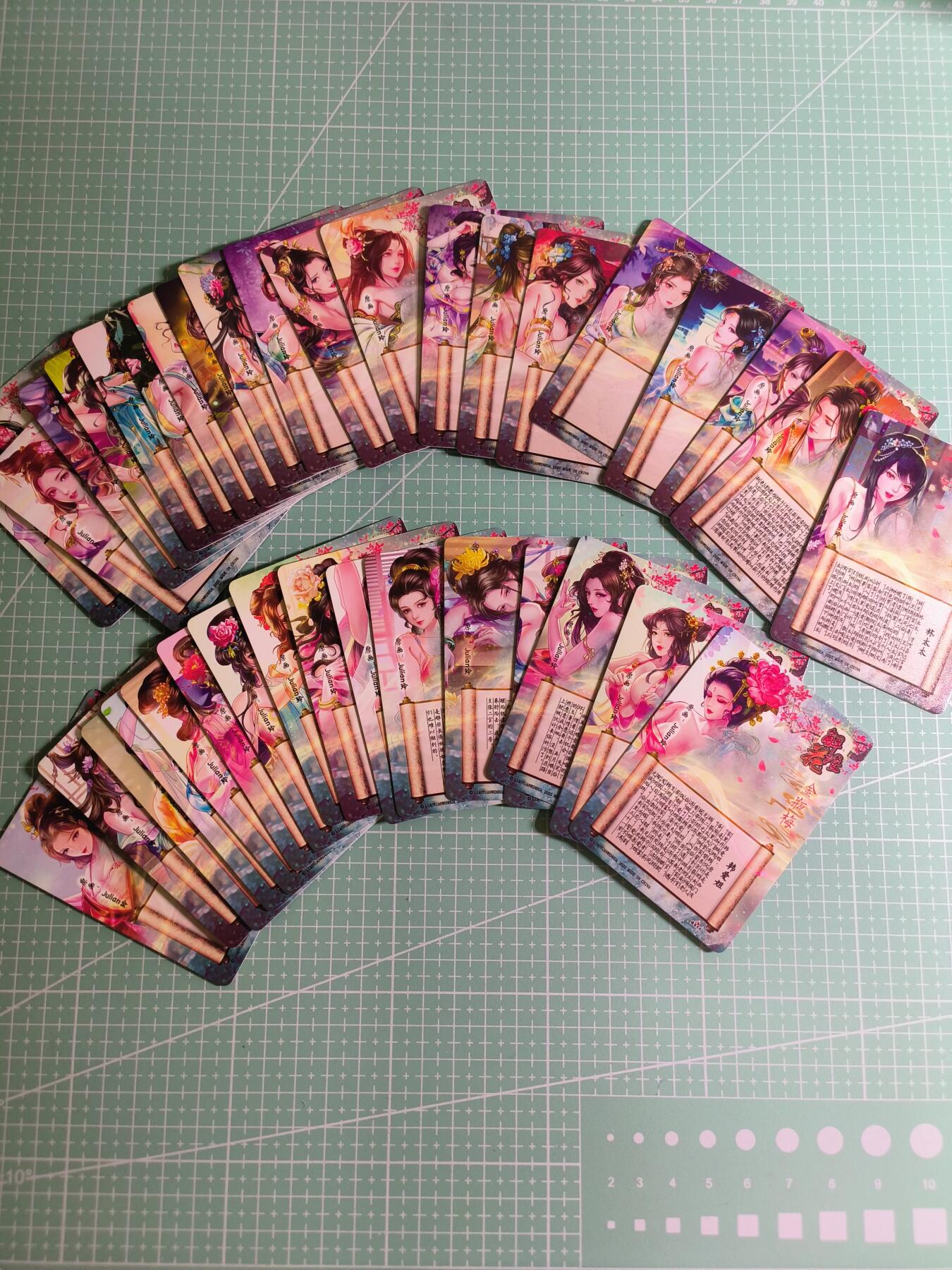 第22期  恭喜发财·万事如意·马年大吉 初五截拍(持续收拍品中…) 【钻闪】燎原×玲姐《解语花·金瓶梅》全套36张