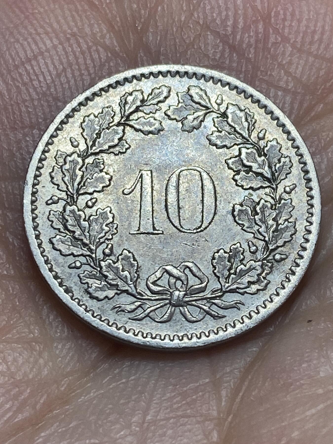 2026年第二十八场(总第一百九十七场）新春初七特拍场(佣金3%最低1元) 瑞士🇨🇭1979年10拉彭(第二版，无标版)