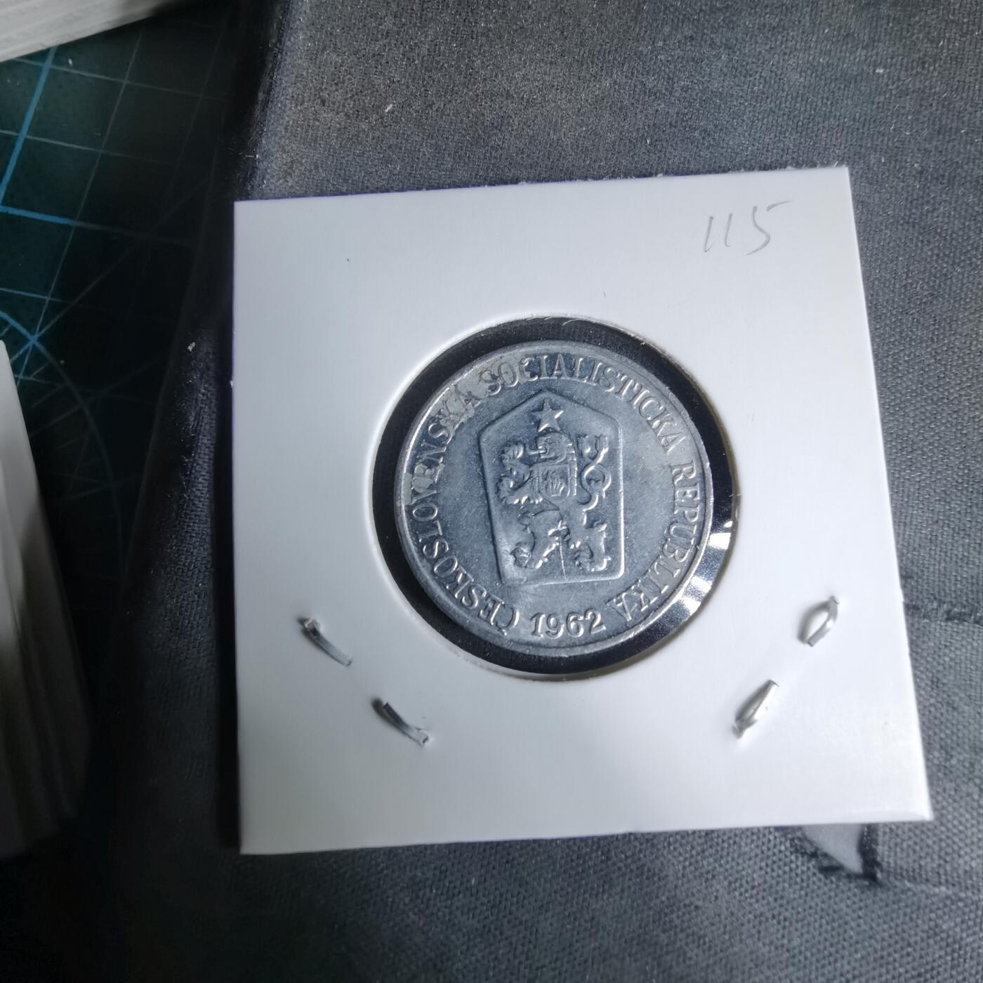 沼泽如烟--第996场 捷克斯洛伐克1962年25赫勒