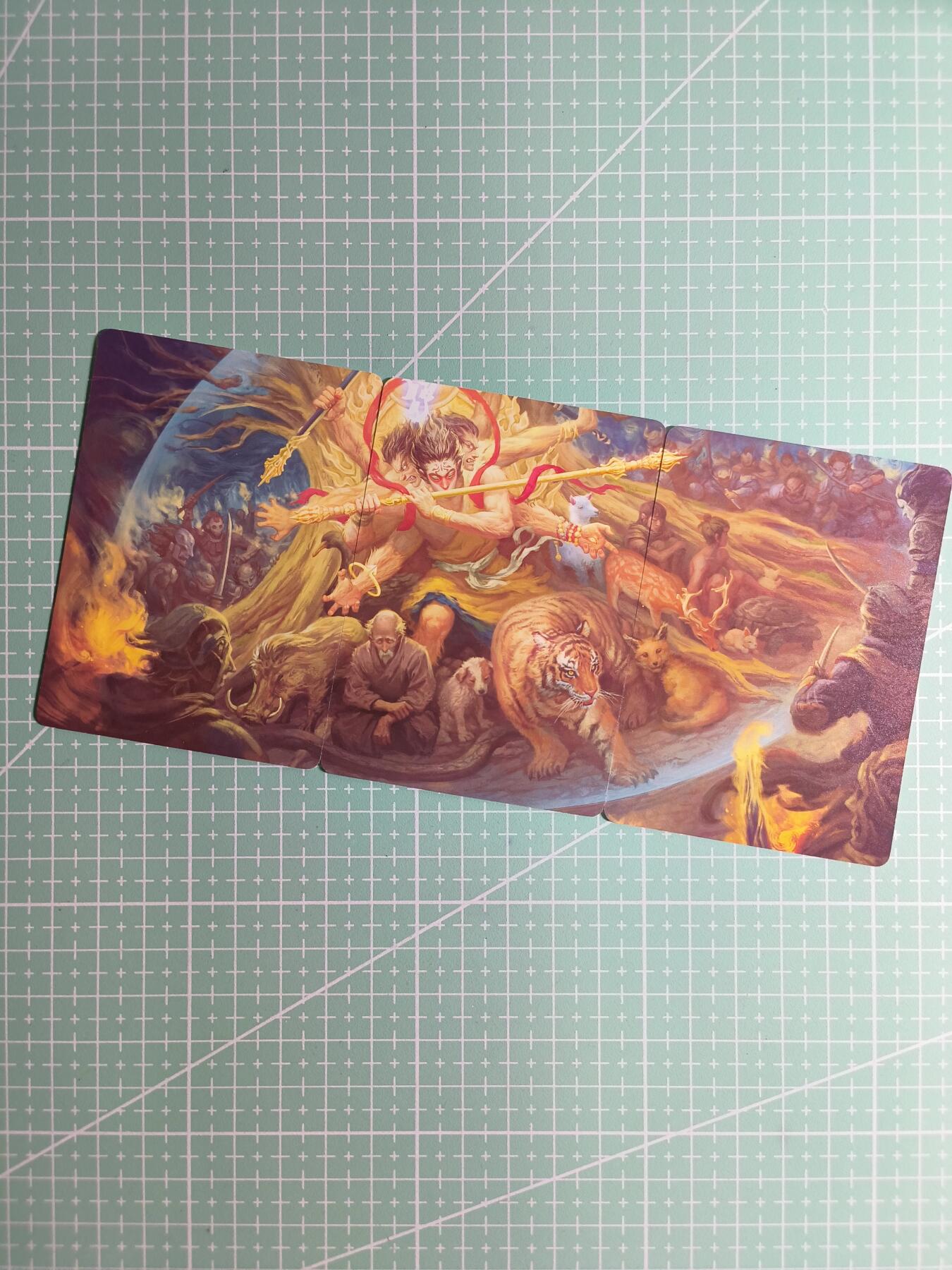 第22期  恭喜发财·万事如意·马年大吉 初五截拍(持续收拍品中…) 【普卡三拼】焱卡文化×无胜《问道东方》场景①