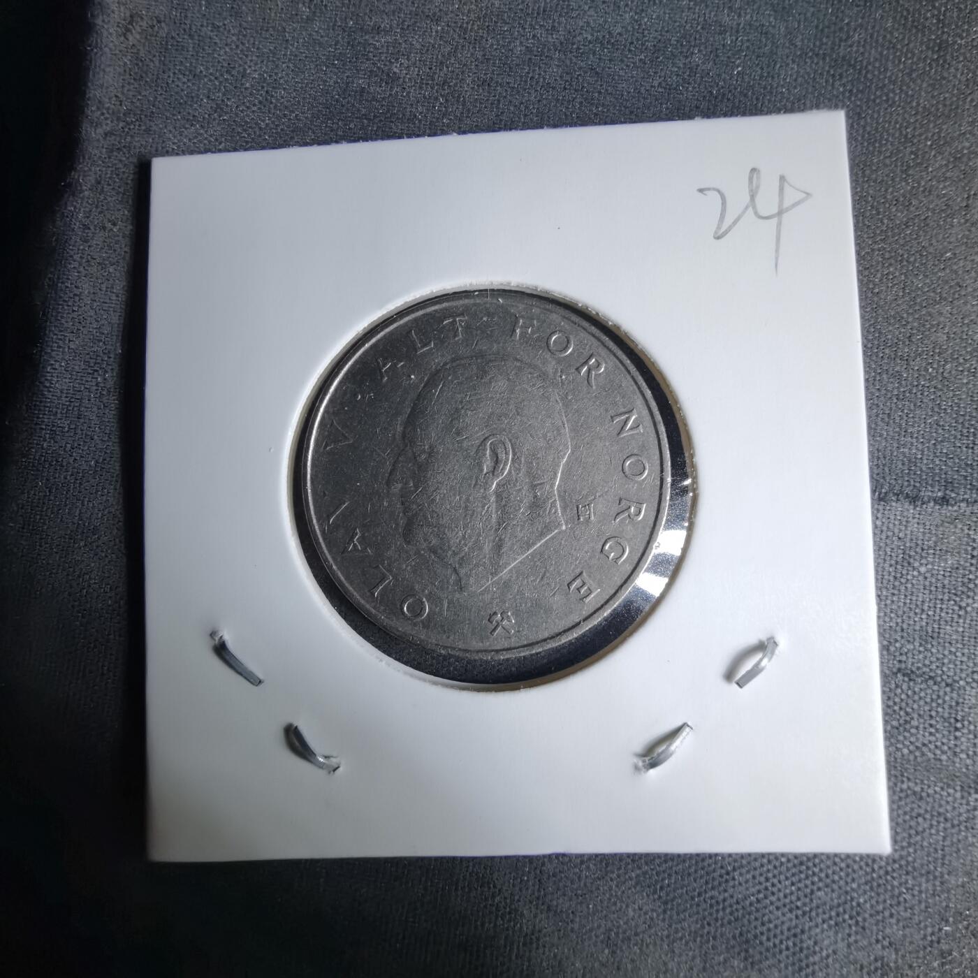 沼泽如烟--第997场 挪威1978年1克朗