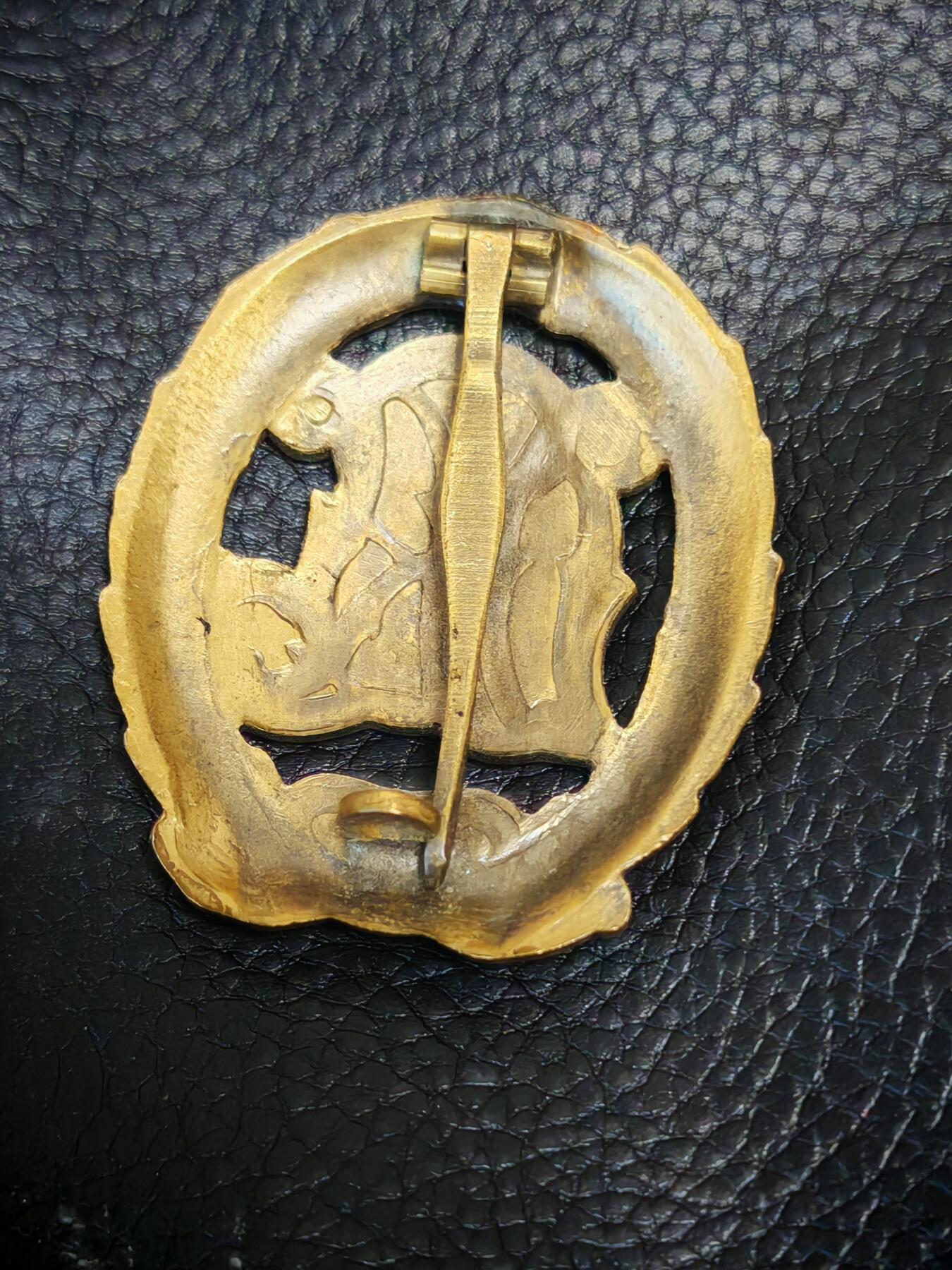 时顺第二十九拍(新年大拍) 德国魏玛时期同级体能证章，过渡版本