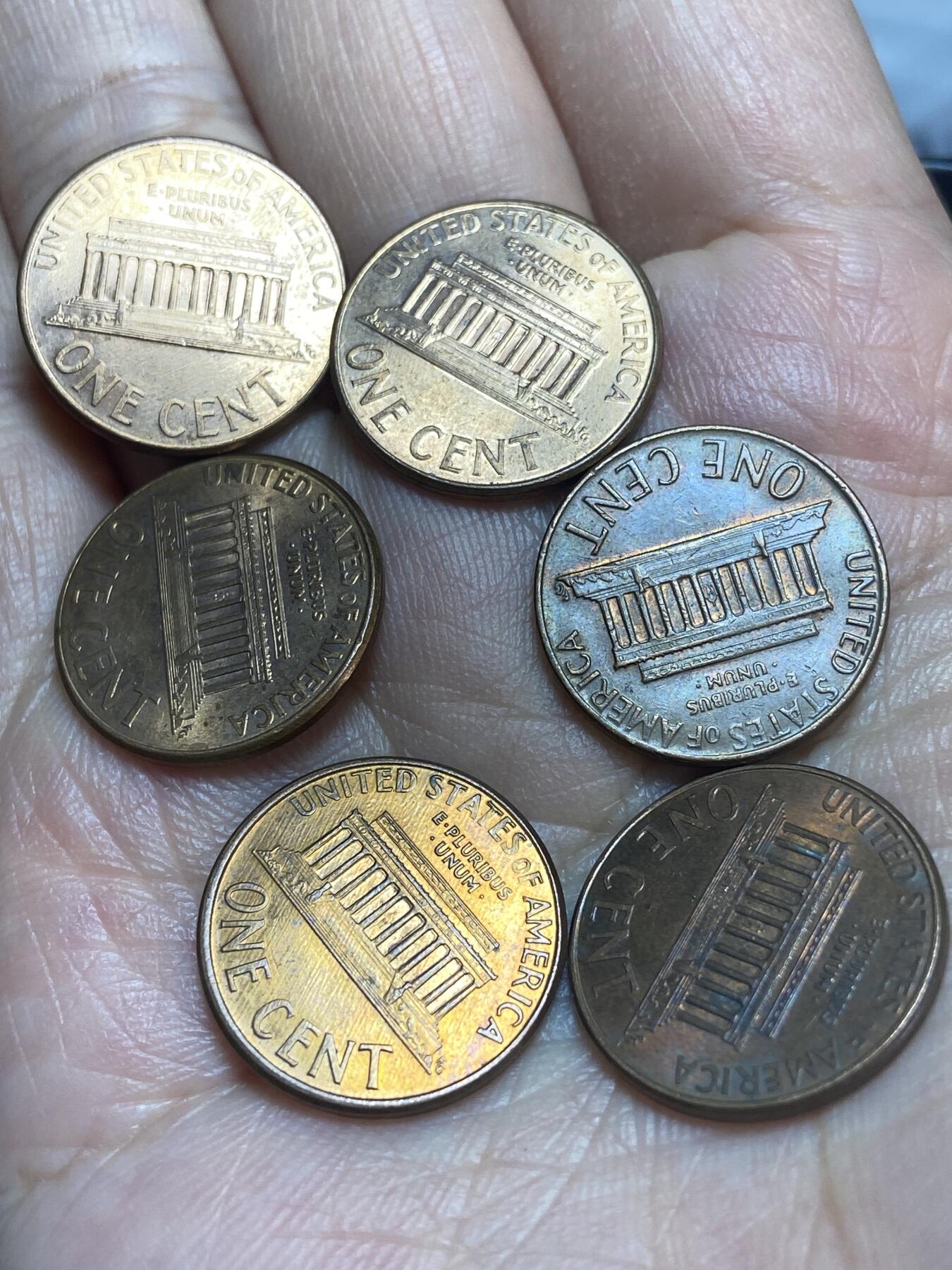 2026年第二十八场(总第一百九十七场）新春初七特拍场(佣金3%最低1元) 原光好品–美国🇺🇸1分6枚：1973年96年99年2000年2001年2002年(均为D标丹佛造)