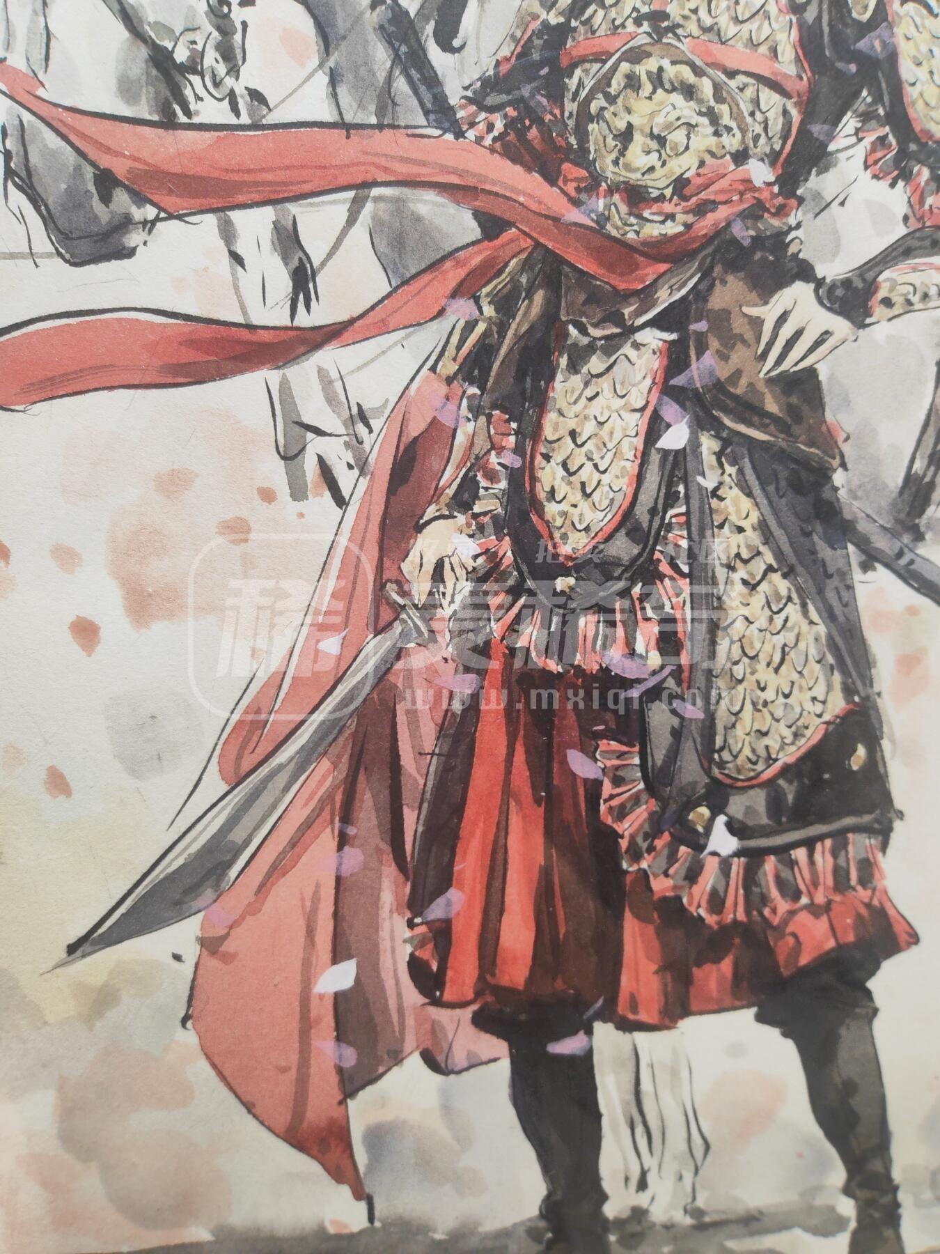 【新春大甩卖】玩卡战线手绘+国潮卡大甩拍第49期——请寄存过多的卡友准许发货哇！ 【手绘大画】迟迟 精绘 扈三娘  A3尺寸 细节满满，可遇不可求的好物