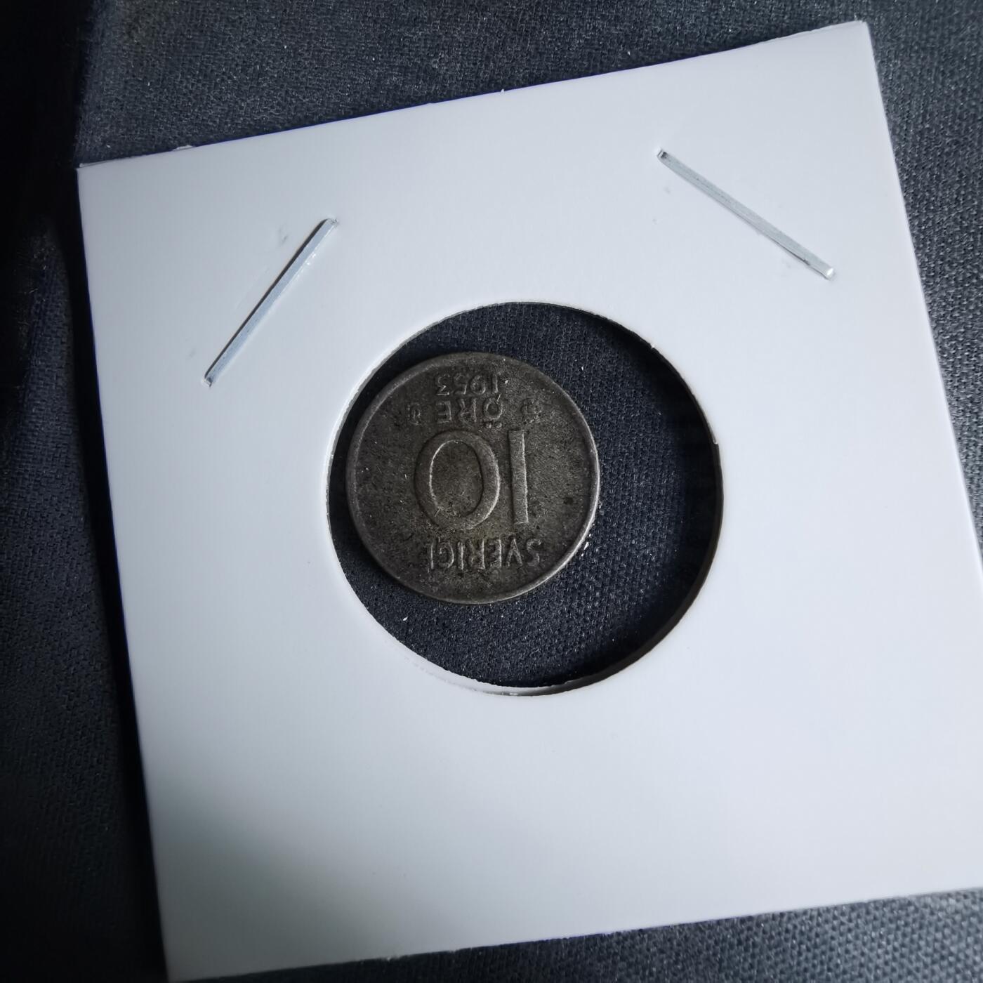 沼泽如烟--第997场 瑞典1953年10欧尔银币