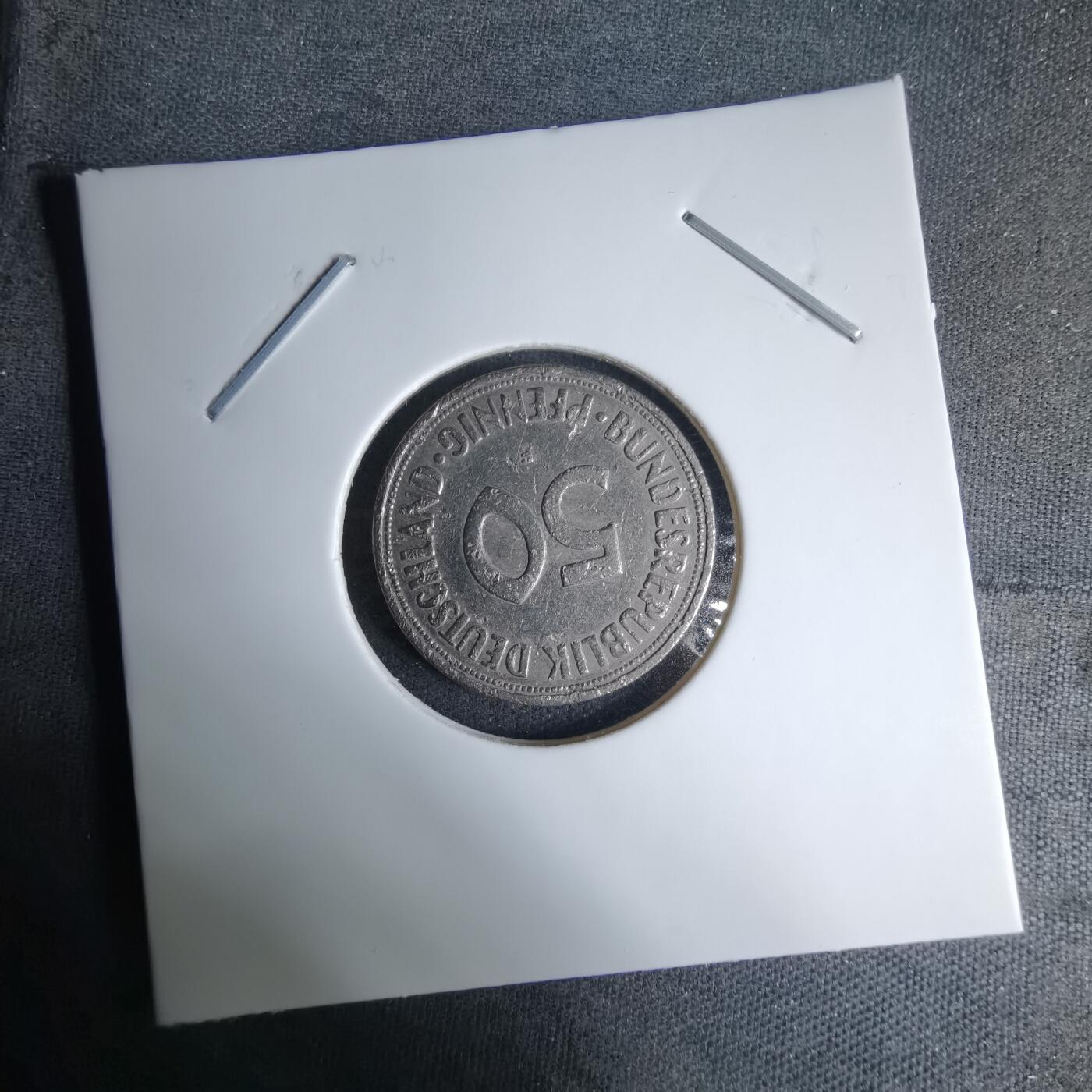 沼泽如烟--第997场 德国1950年50芬尼