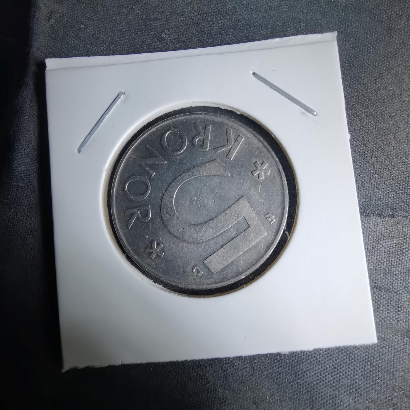 沼泽如烟--第997场 瑞典1988年5克朗