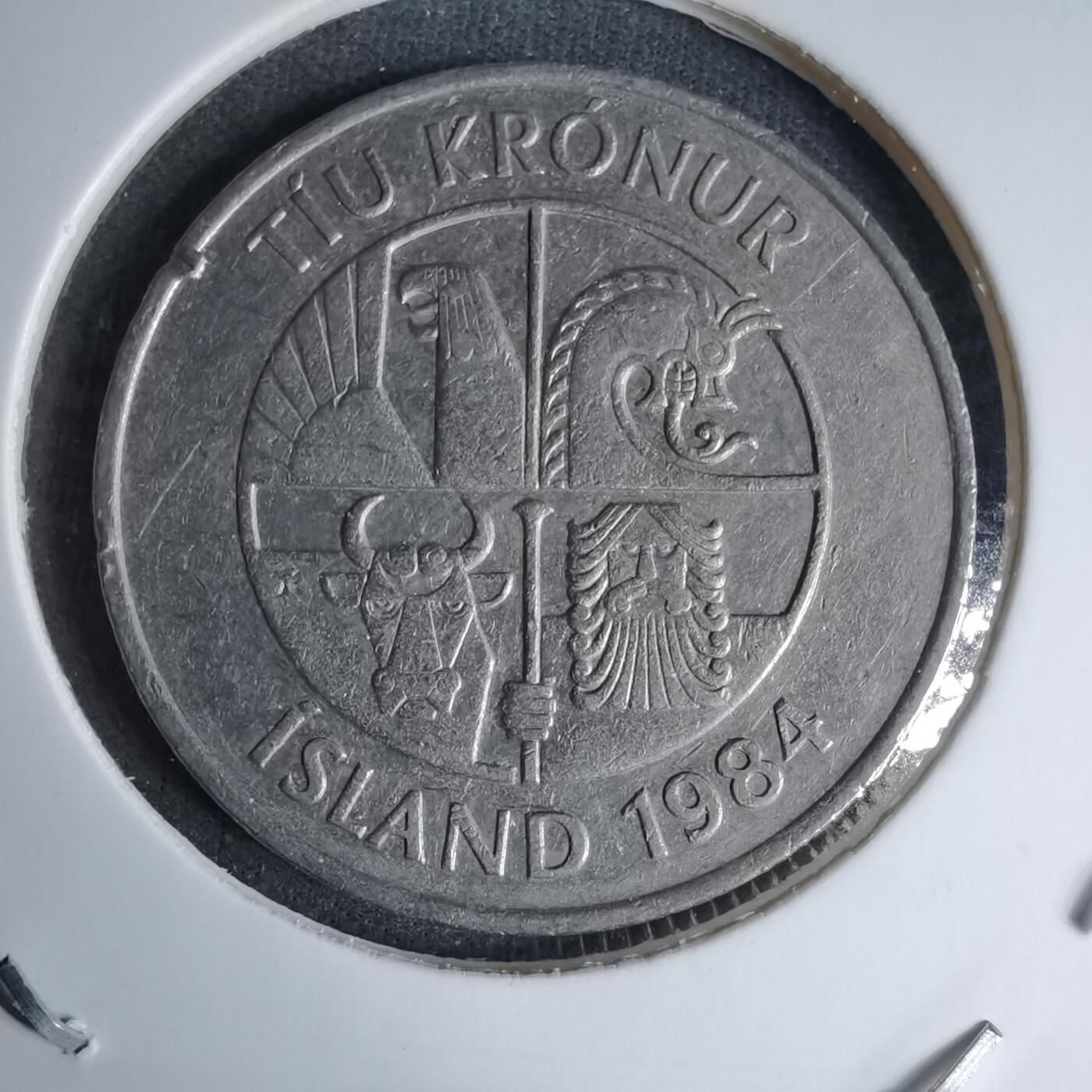 沼泽如烟--第997场 冰岛1984年10克朗